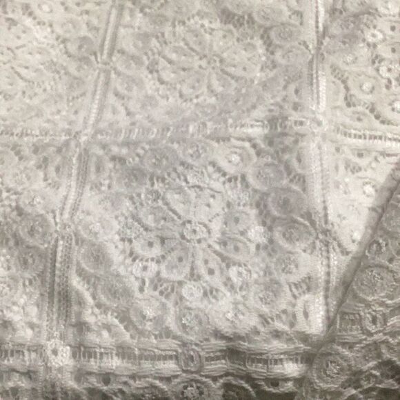 New. Vince Camuto stretch white floral eyelet top. Small. Retails $99 - Picture 13 of 13